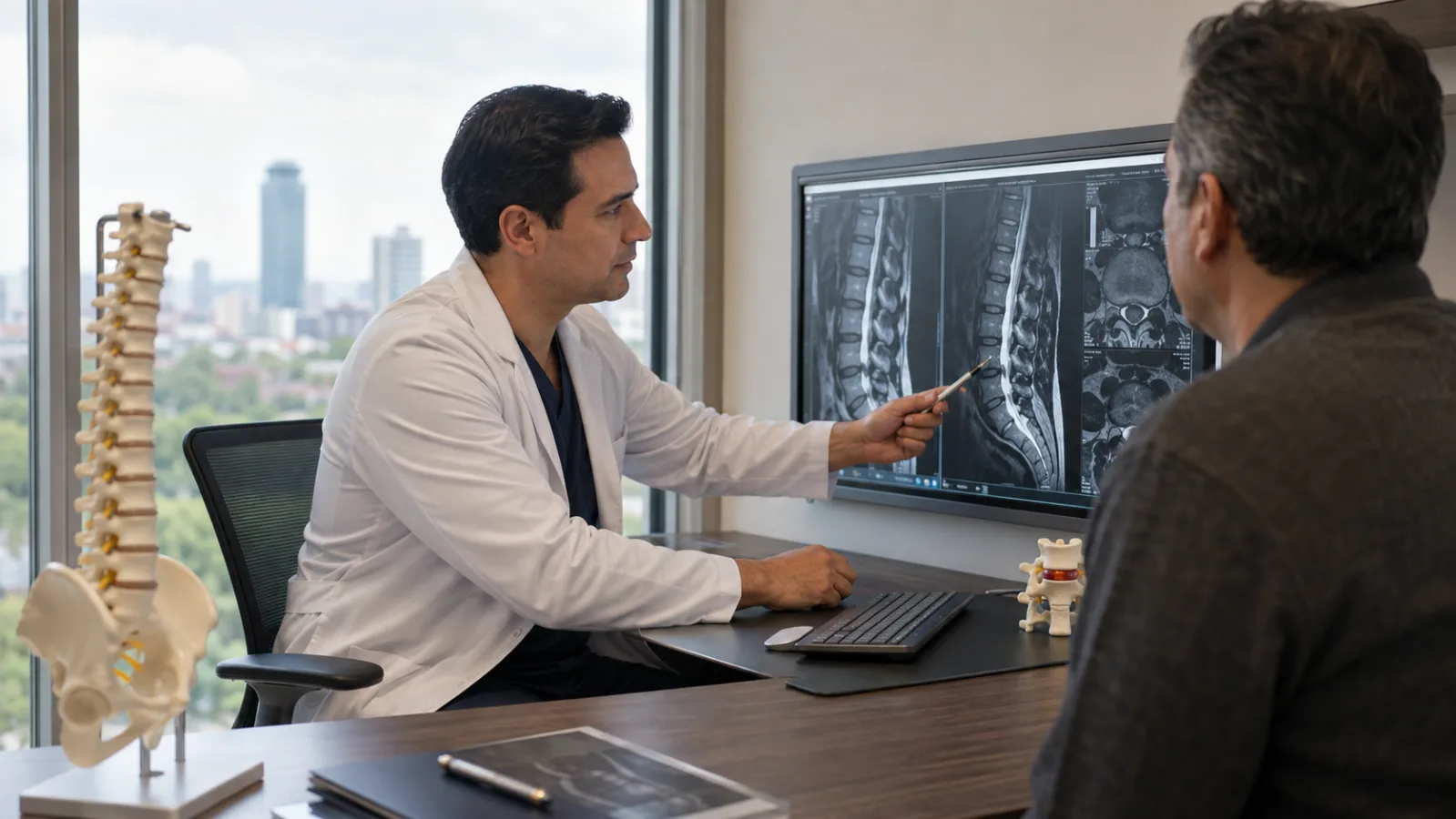 Condrosarcoma vertebral en CDMX